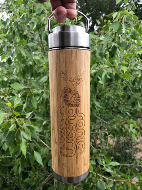 Bamboo & Stainless Steel Thermos - Image 3